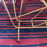 Vintage brass magazine holder - year 50-60