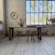 Table de ferme travail pin 1950 220cm