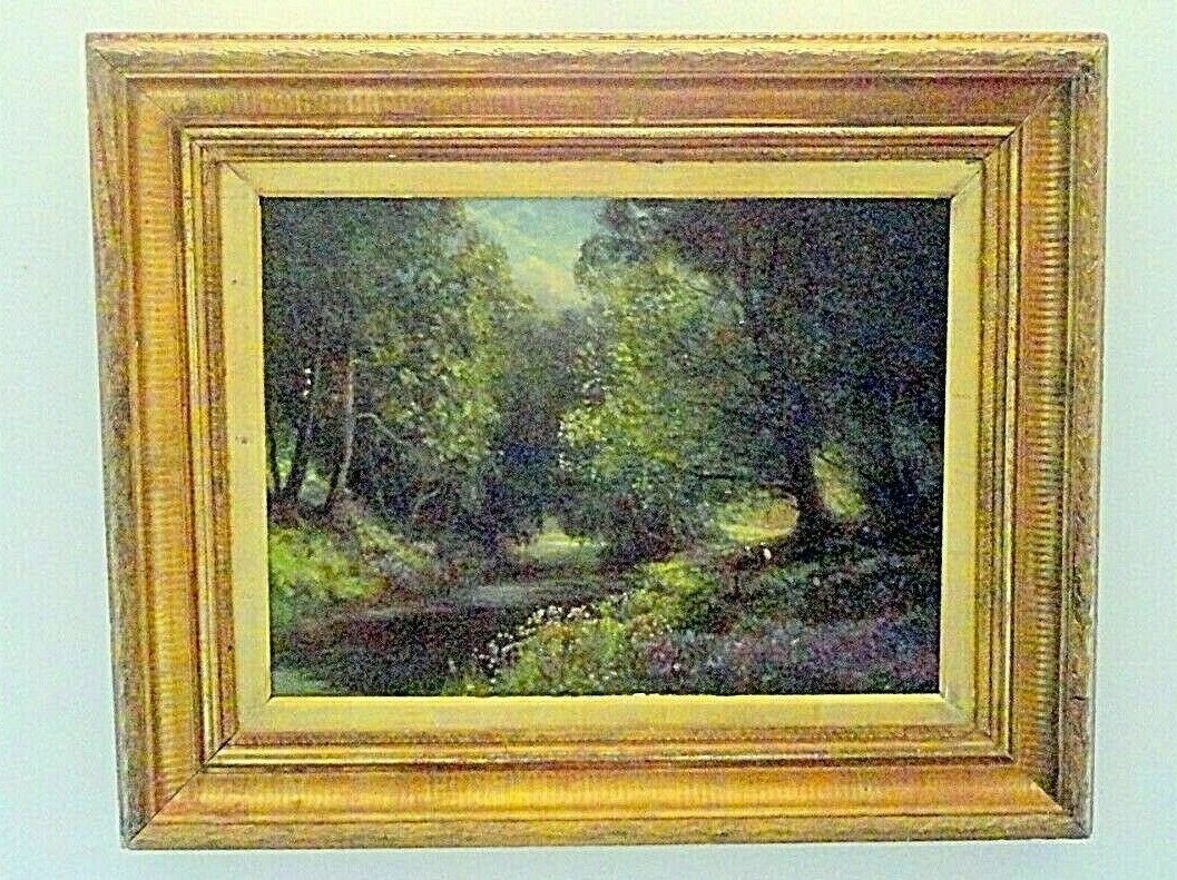 Oil on canvas impressionism england Yarwood