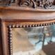 Old pediment mirror