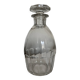 Cut crystal decanter with flat ribs, 1960