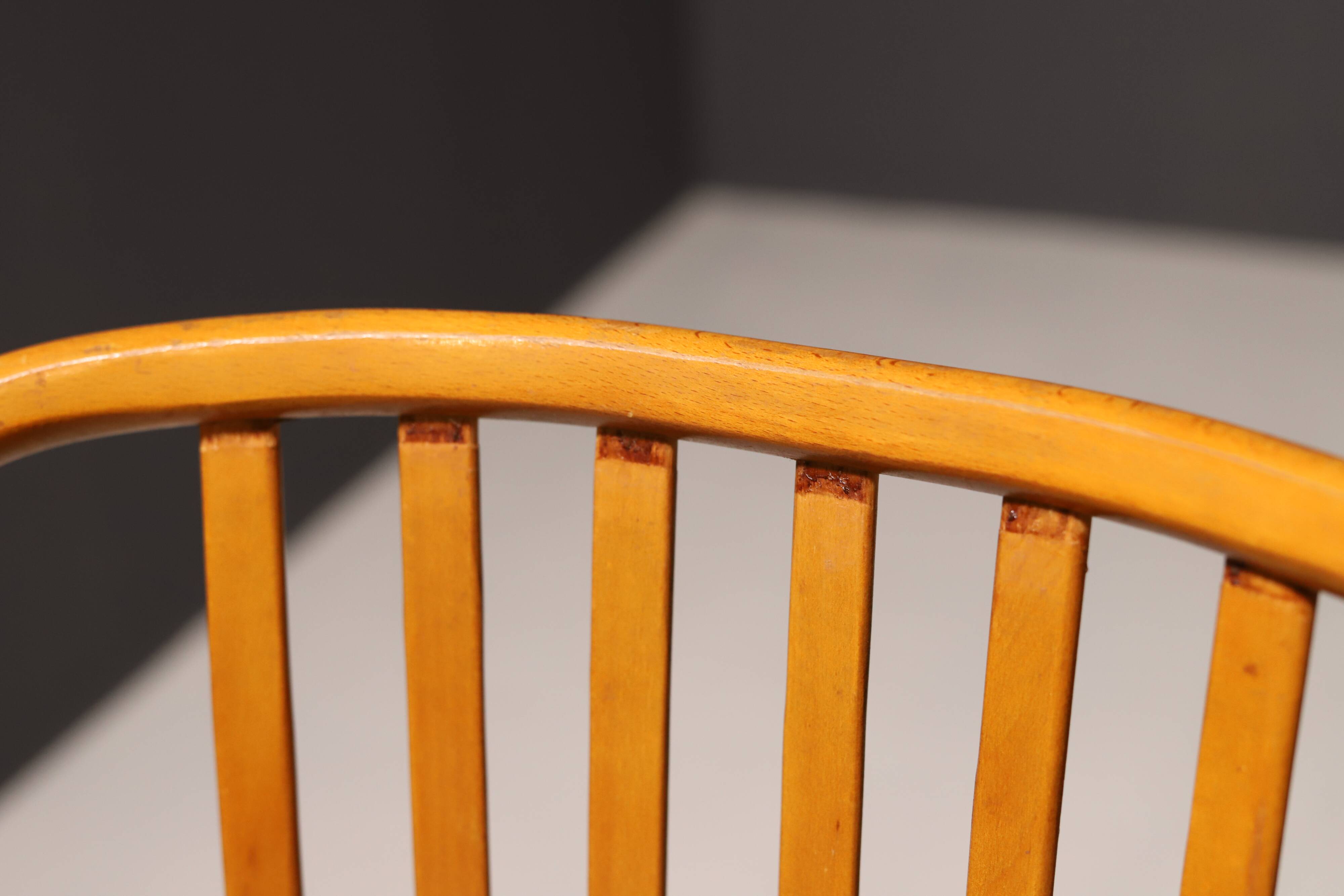 Set of Four Wooden Chairs | Antonín Šuman, 20th Century