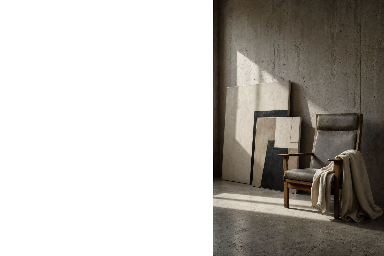 Fauteuil danois  modèle GE-181-A par Hans J. Wegner, 1950
