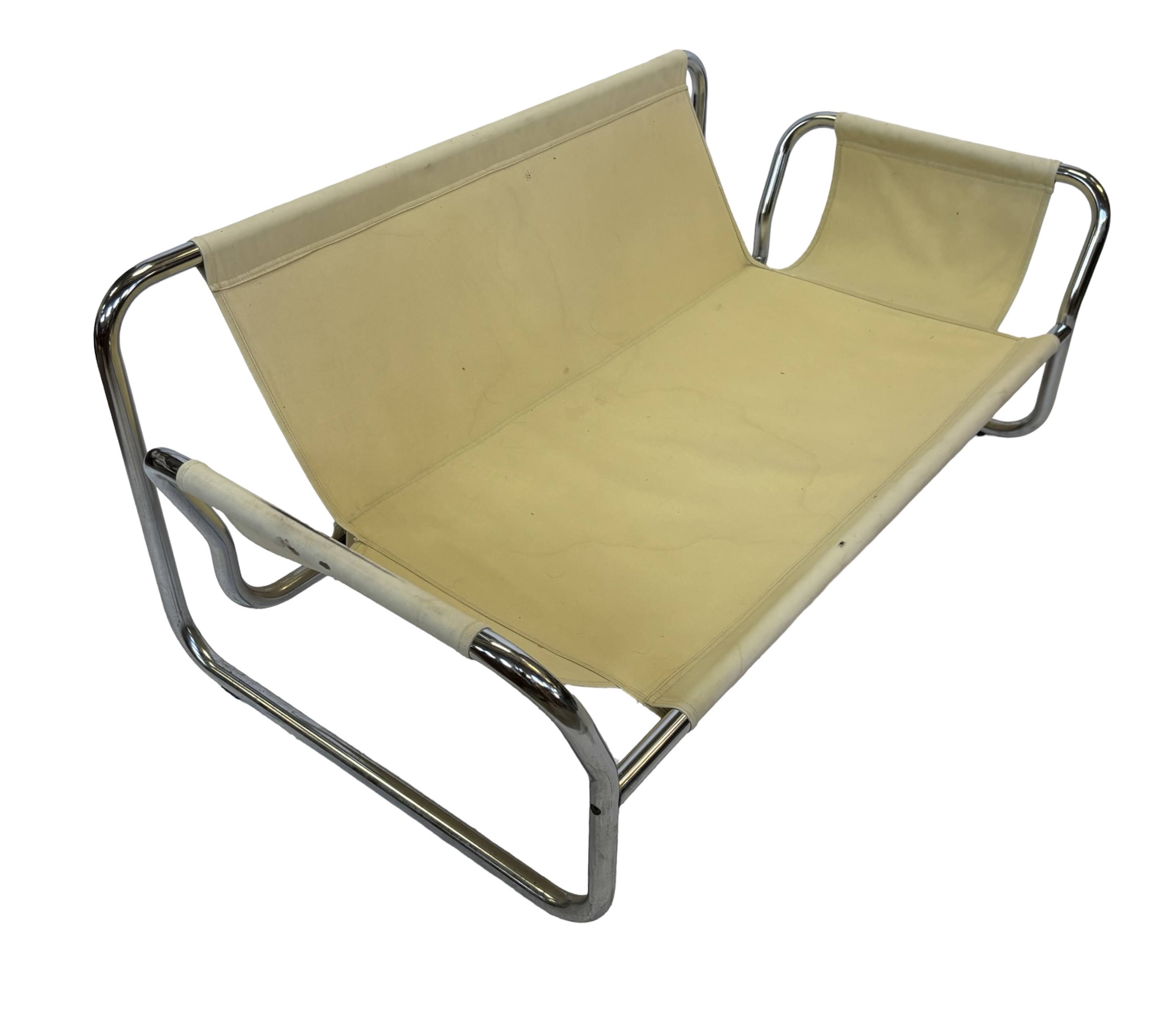 Vintage bauhaus bench Johan Bertil Borkum 80s Ikea