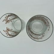 2 glasses napoleon iii love and happiness enhanced gold late xix eme