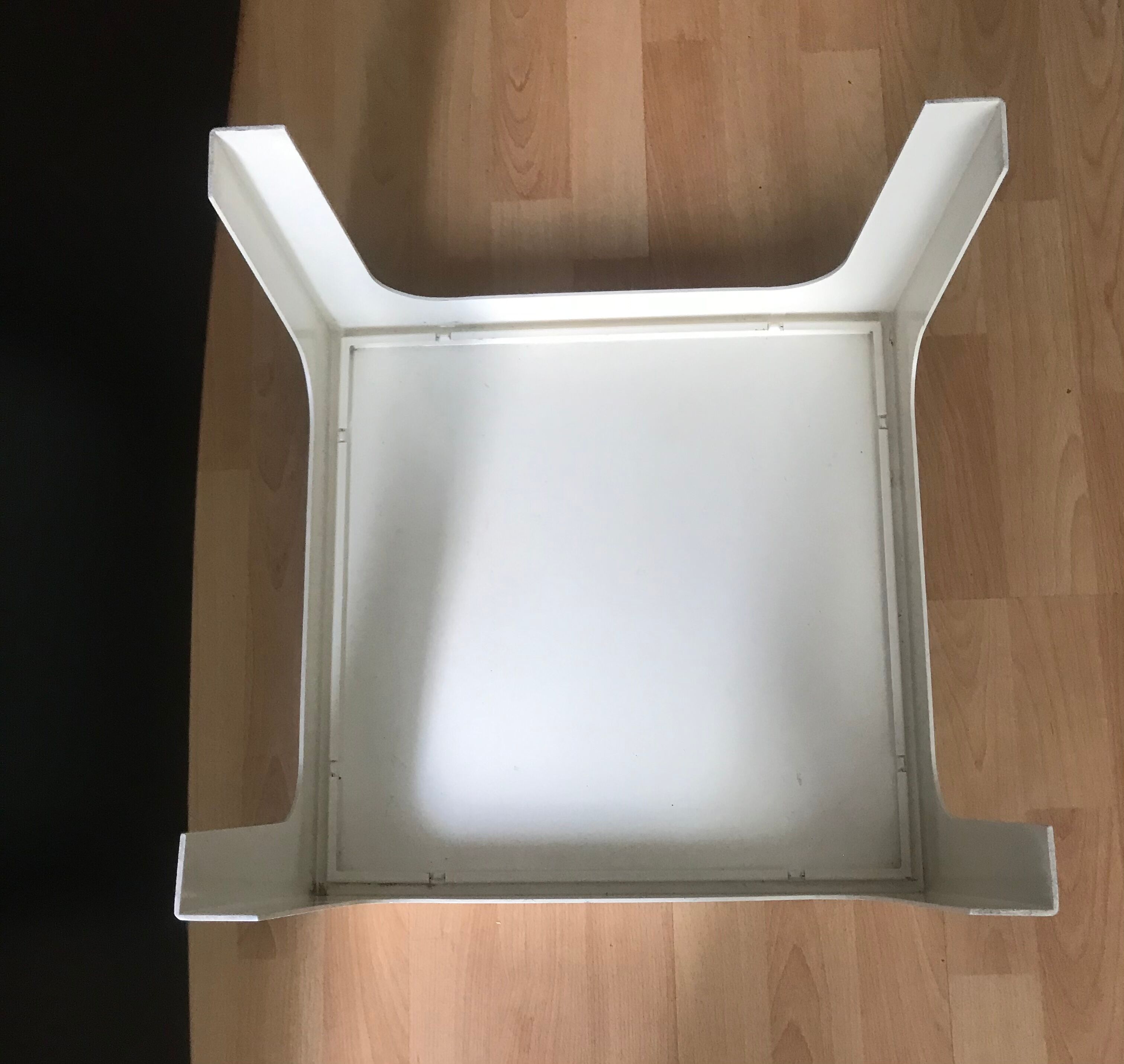 Small vintage plastic coffee table