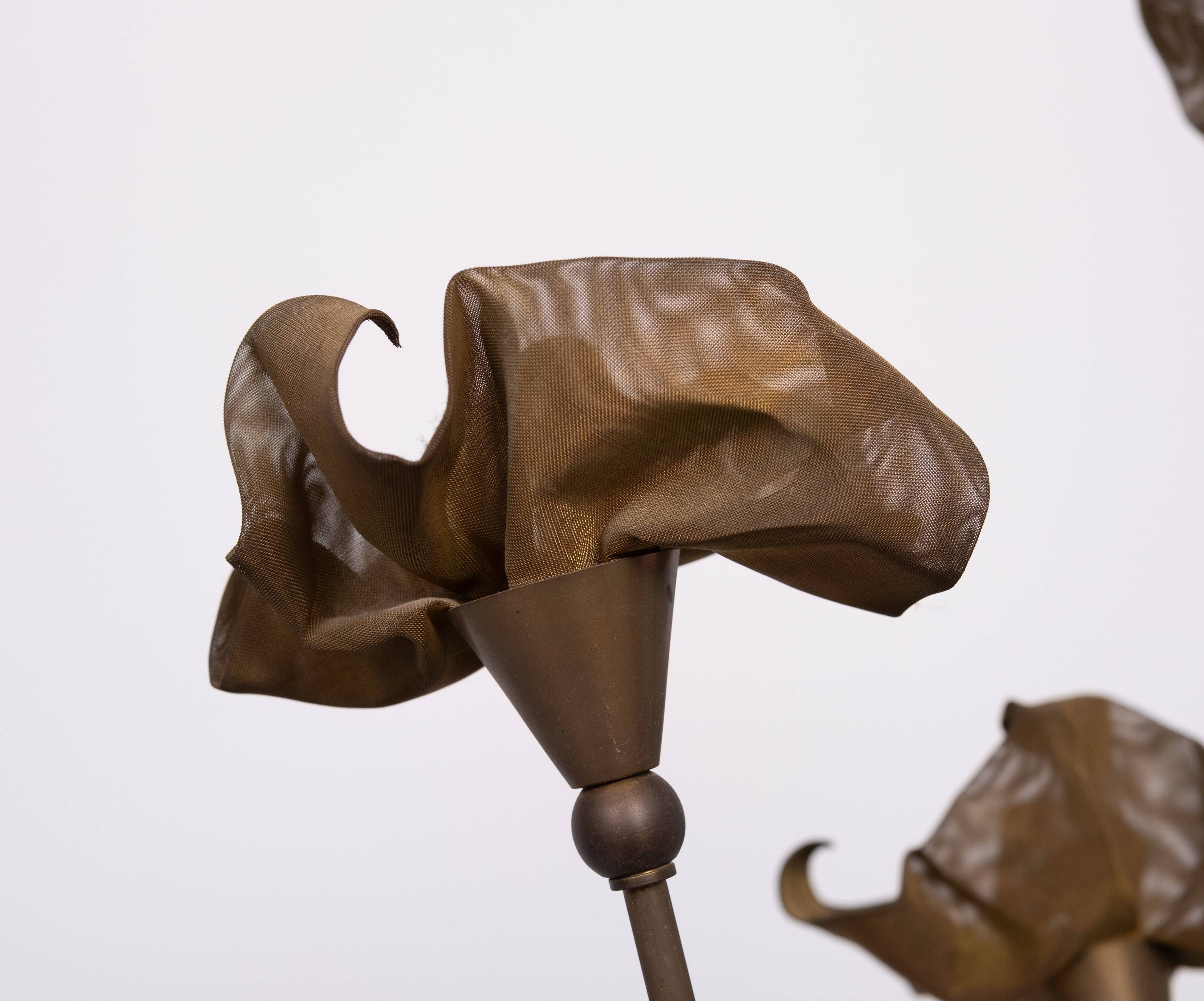 Magic Bronze Tree Floor lamp Italy 1970s