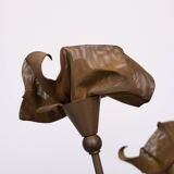 Magic Bronze Tree Floor lamp Italy 1970s