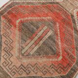 3x10 Peach Red Soft Vintage Turkish Runner Rug, 86x303Cm SK 20297