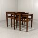 Tables gigognes en teck Danemark années 1960