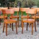 6 "classic" bistro chairs from Horgen-Glarus (Switzerland) 1950s