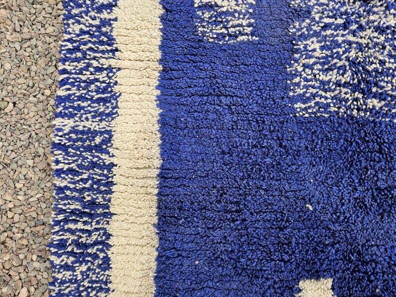 Tapis berbère tissé main artisanale traditionnelle 1,5/2,5 m