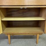 Small vintage secretary cabinet