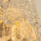 Pair of large Kalmar Murano wall sconces, Austria, 1960s.