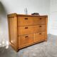 1980s pine chest of drawers