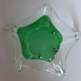 Art glass cup in the style of Josef Hospodka's creations for the v