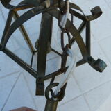 Brass lantern pendant lamp