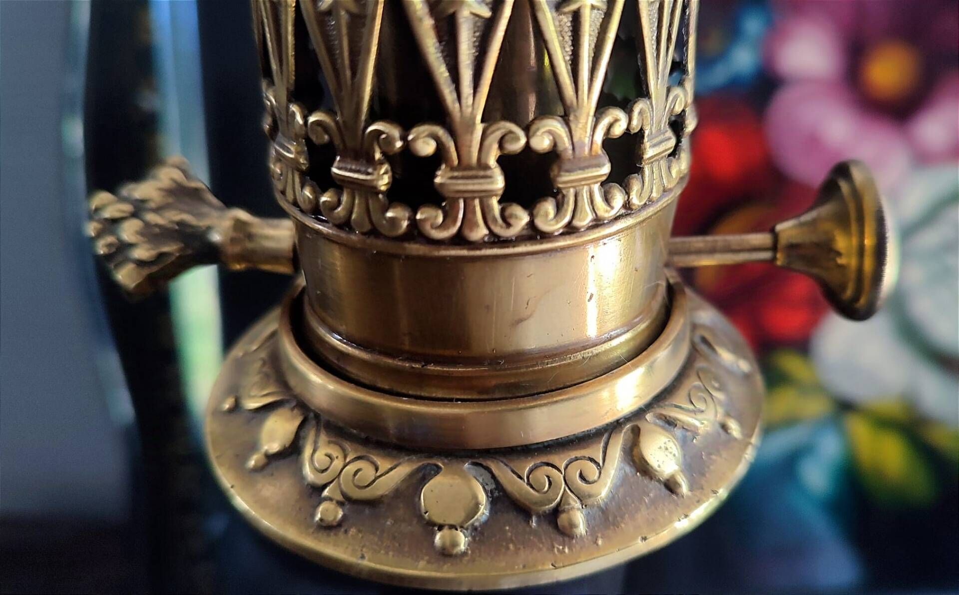 Pair of Napoleon III lamps