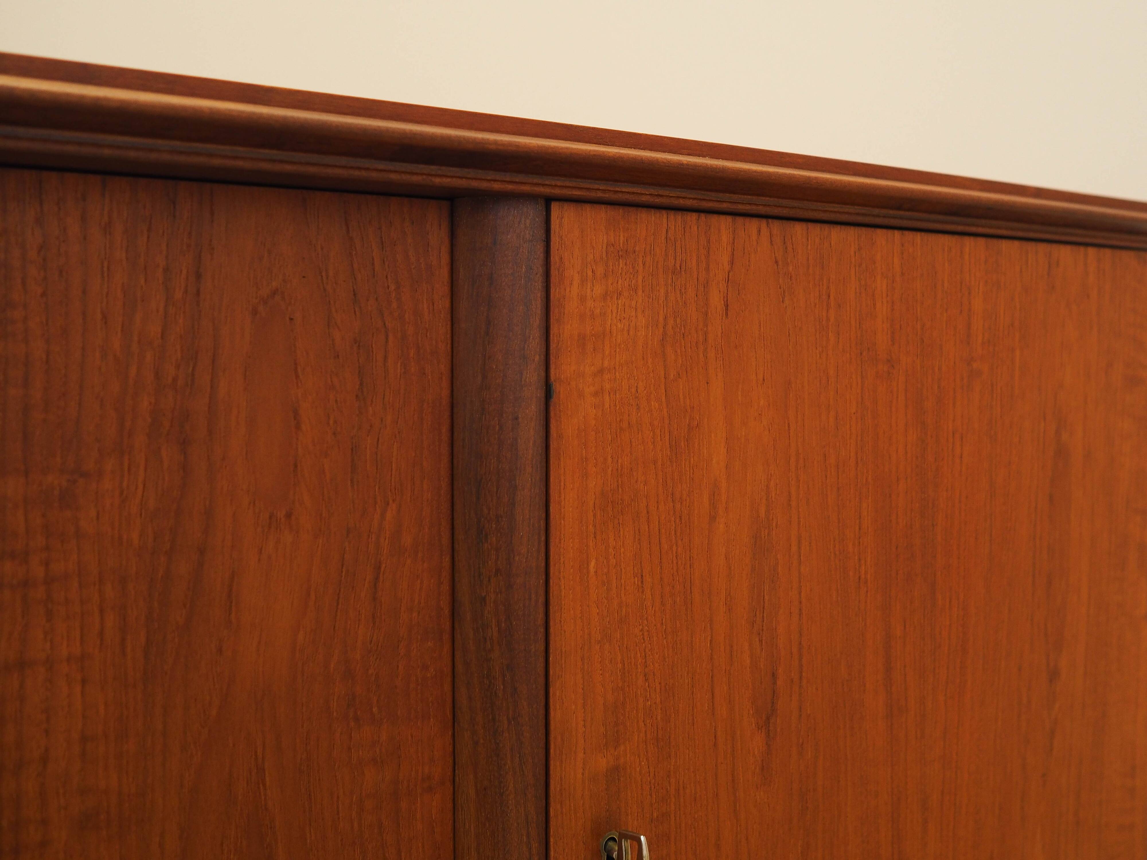 Teak sideboard, Danish design, 1970s, made in Denmark