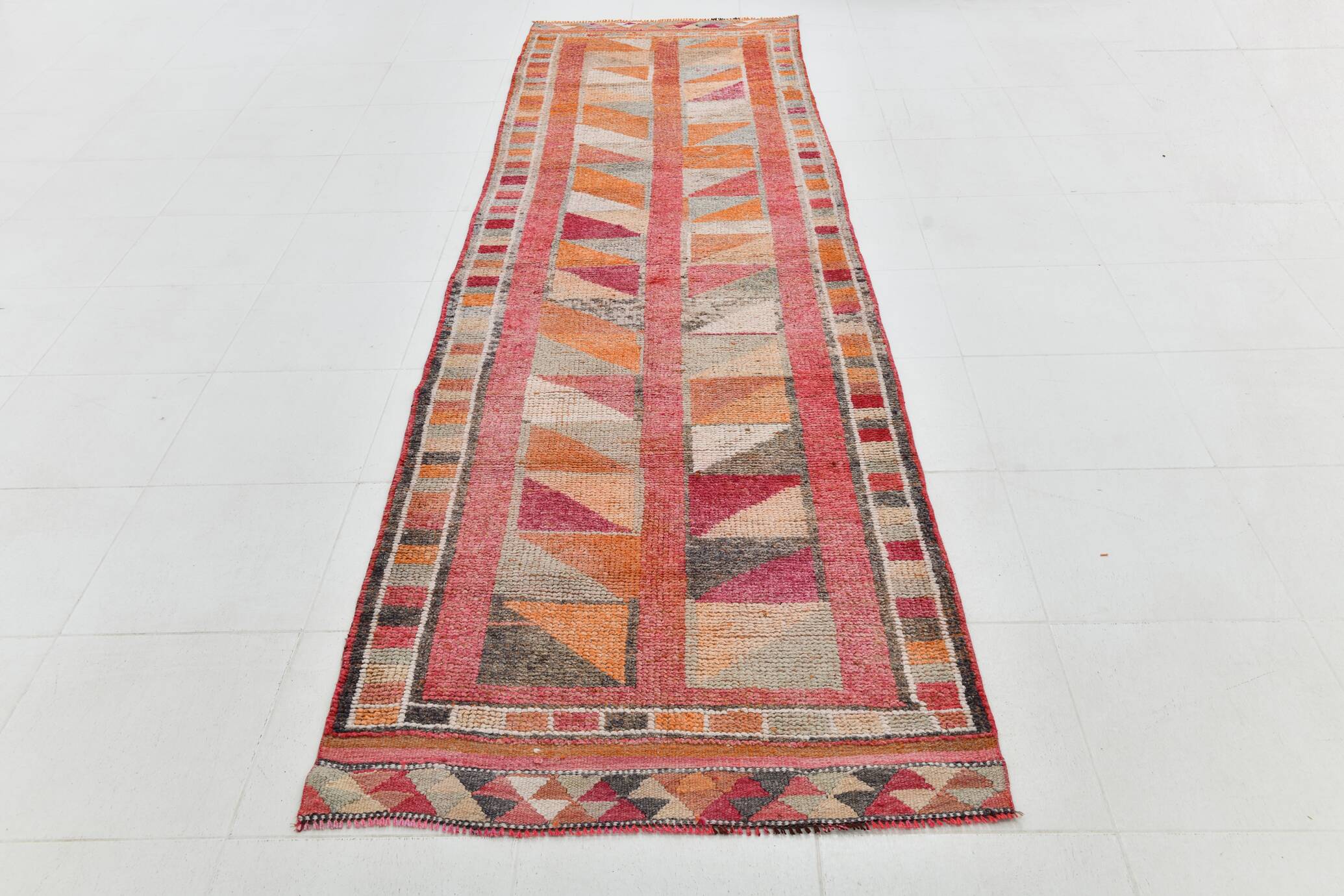 3x12 Vintage Runner Rug, 100x356Cm