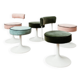 Set of tulip stools and chairs, 1960