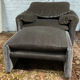 Maralunga armchair and Ottoman by Vico Magistretti 70s