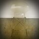 Chaise monocoque en altuglas transparent 70'