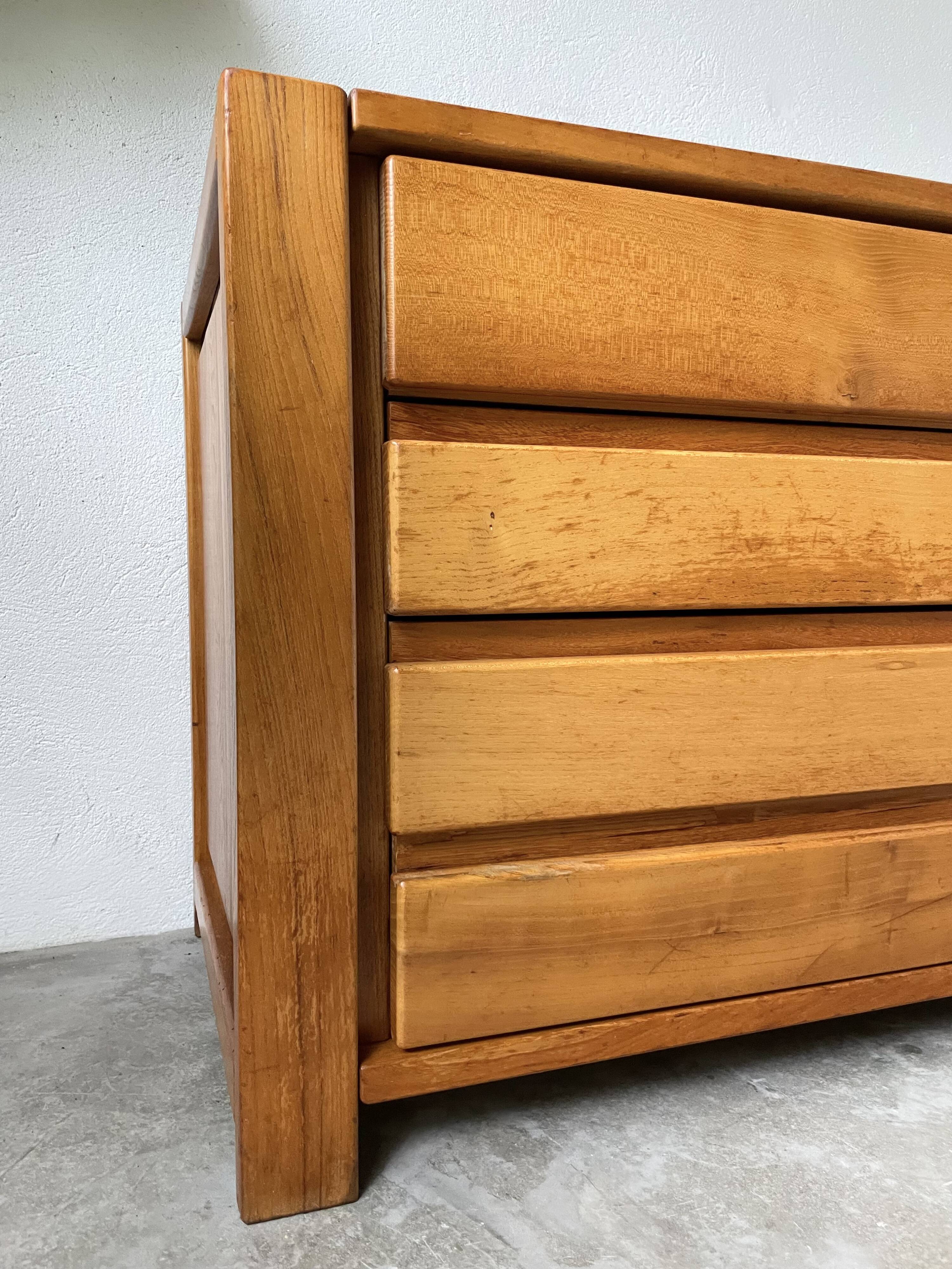 Elm chest of drawers Maison Regain