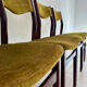 Chaises vintage en palissandre de style scandinave