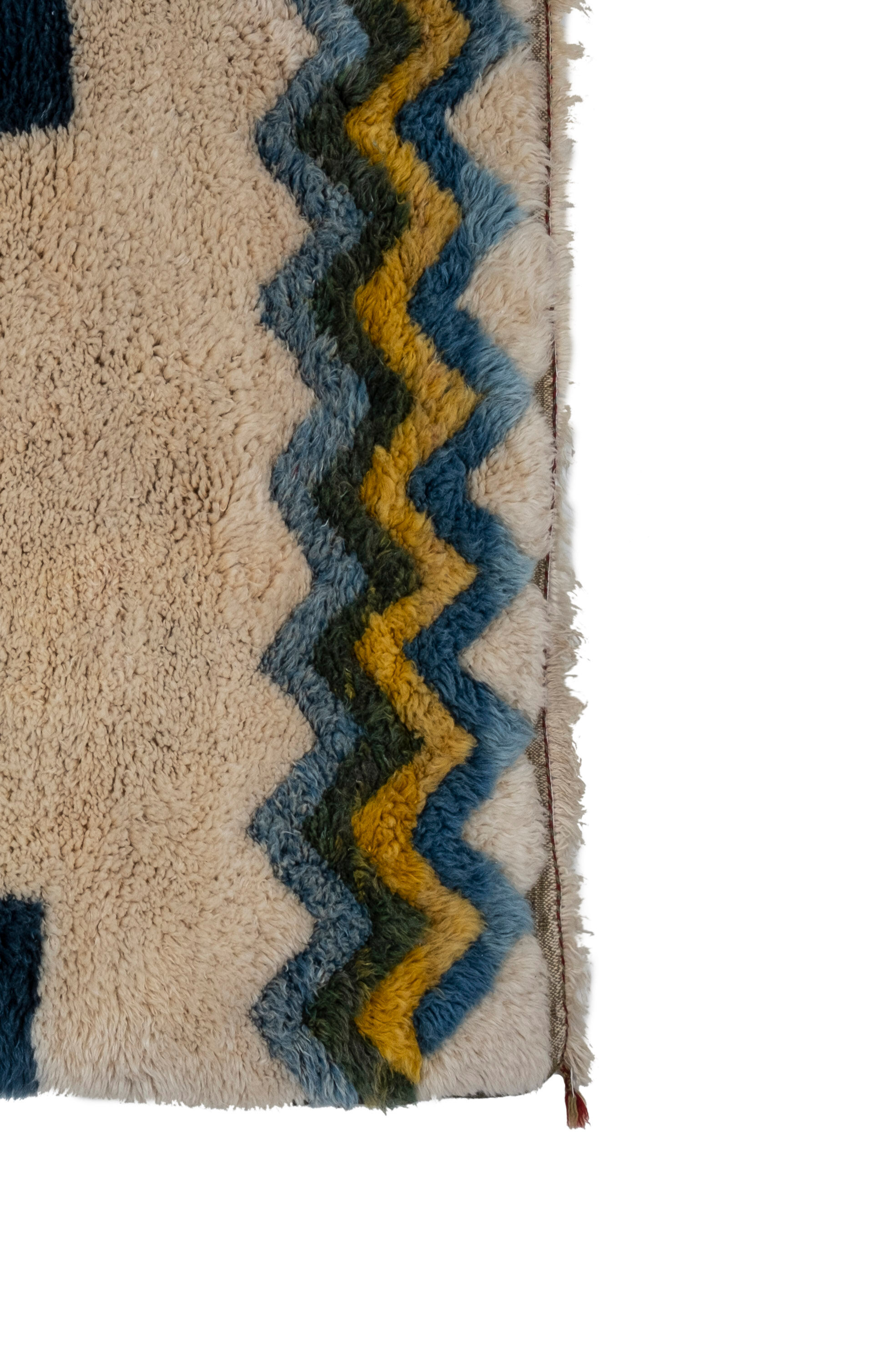 Vintage Turkish Mohair Tulu Rug 125 x 180 cm