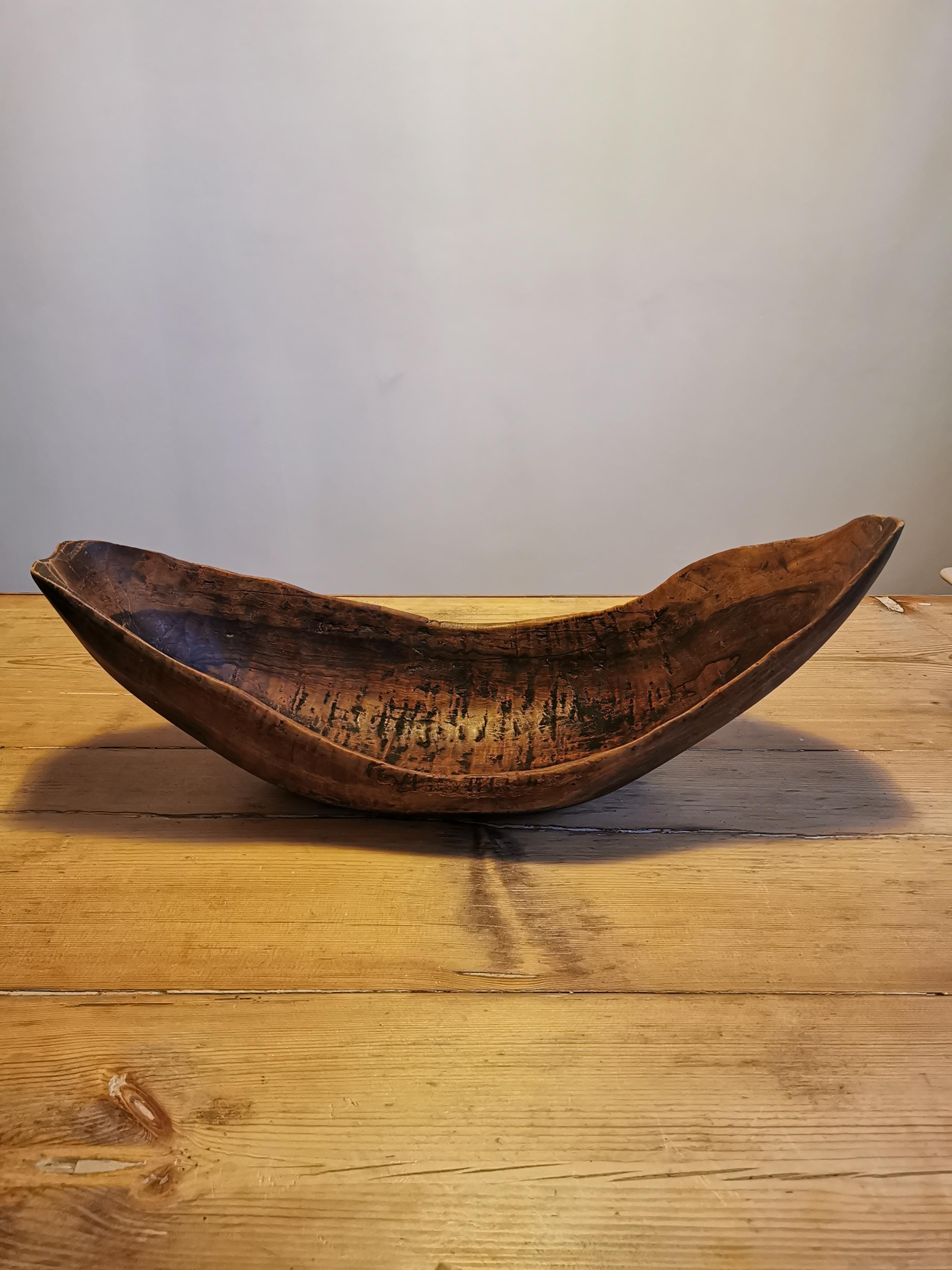 Brutalist fruit cut vintage art-popular in solid wood