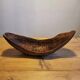 Brutalist fruit cut vintage art-popular in solid wood