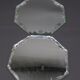 Lot de miroirs 12x12cm