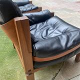 Pierre Chapo Pair of S15 armchairs - 1978