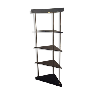 Corner shelf with lighting 1970