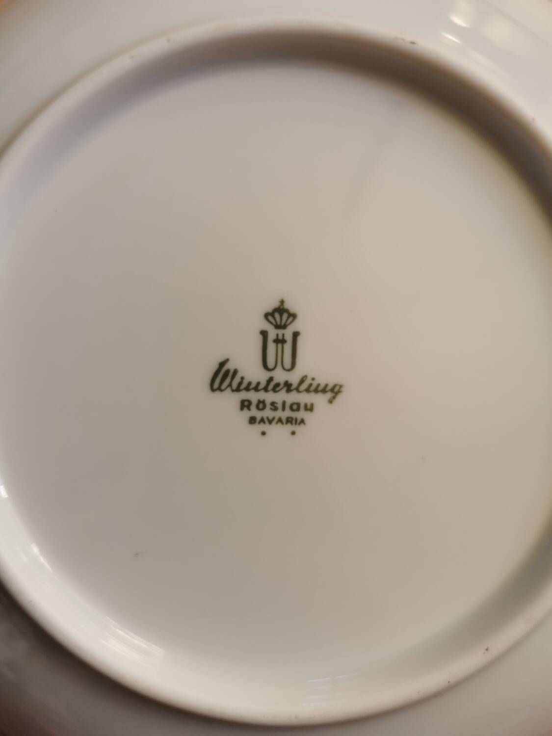 Vintage Bavaria dessert set