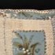 Pair of kilim-style antique canvas cushions woven, patched and hand-embroidered, and vintage fabric