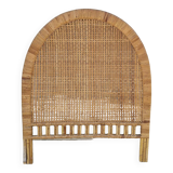 Rattan wicker headboard