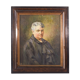 Portrait d’une dame - huile sur toile