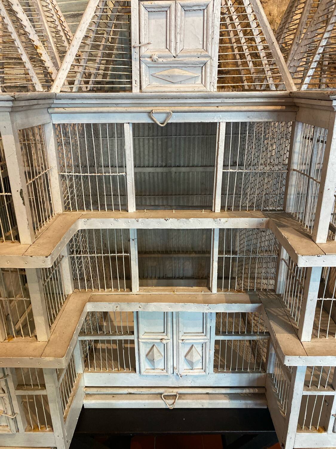 Large old cage