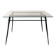 Metal and Glass Dining Table, 1970s