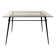 Metal and Glass Dining Table, 1970s