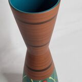 Vase diabolo West Germany par Carstens Tönnieshof, 36 cm