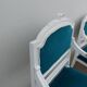 Ensemble salon banquette et 2 fauteuils style louis XVI