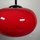 1960s 1970s Pendant Light Glass Ceiling Lamp Space Age Design