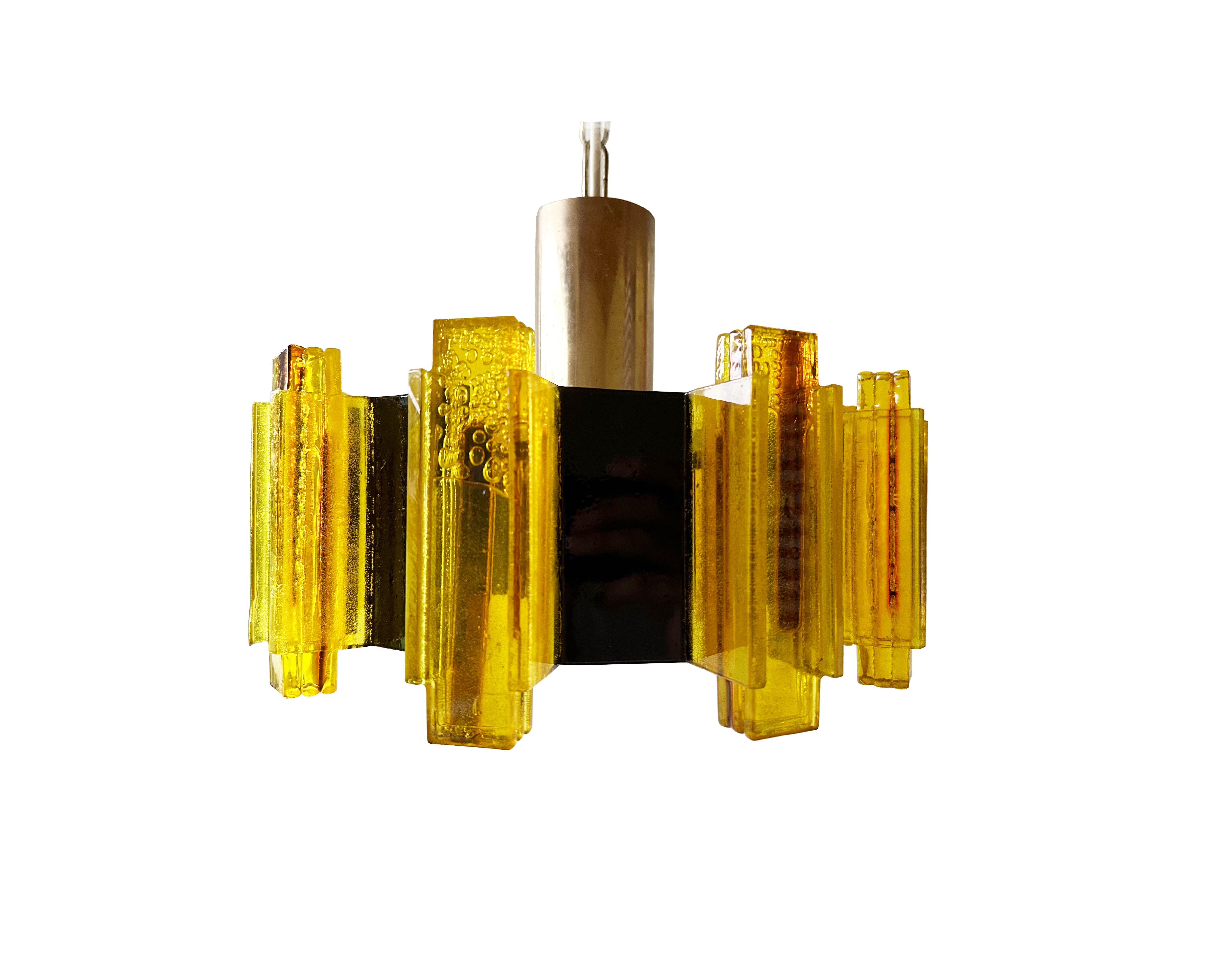 Claus Bolby pendant lamp Denmark 1970s