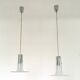 Pair of Murano Glass Pendants attr. to Alessandro Pianon for Vistosi