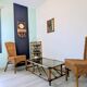 Vintage rattan coffee table, natural elegance