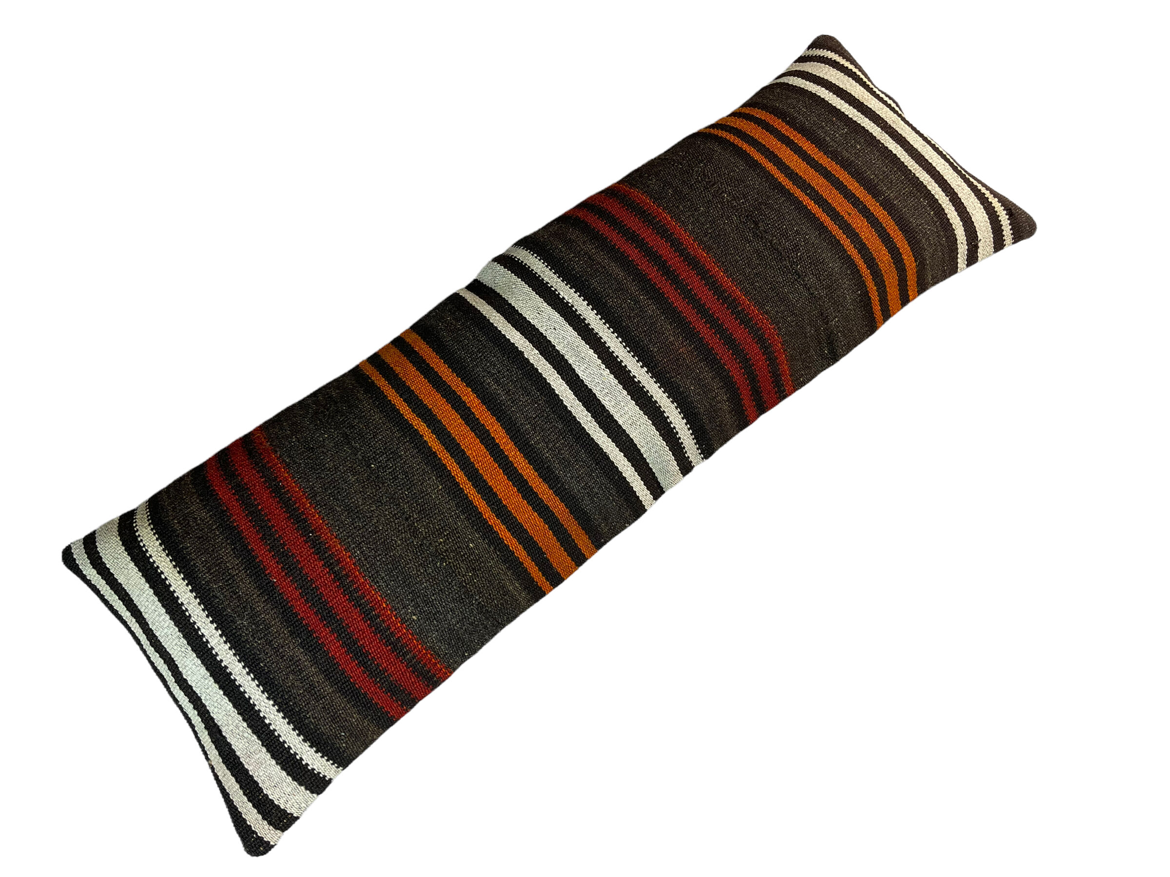 Vintage turkish kilim cushion cover, 120 x 40 cm