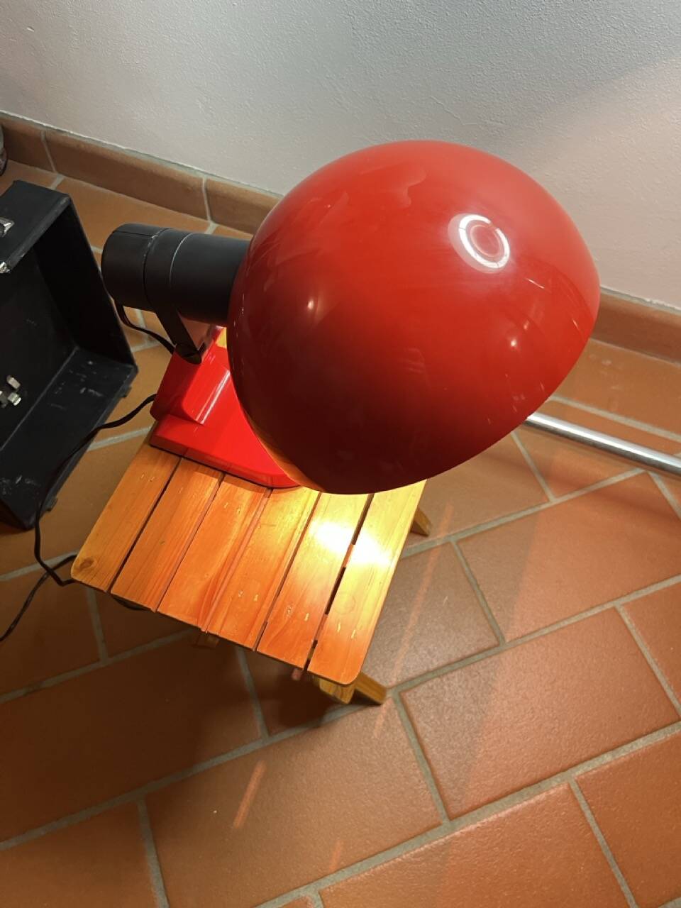 Table lamp Praxi di Bruno Gecchelin per Guzzini, 1982, italia